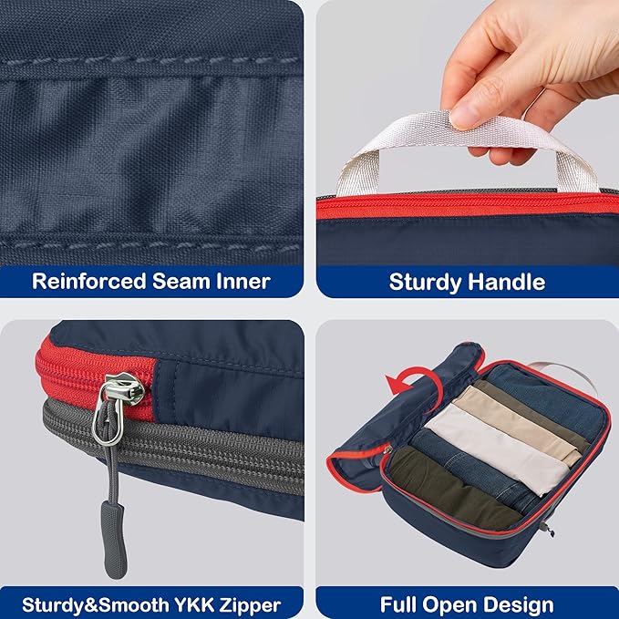 Cipway Compression Packing Cubes, Ultralight Luggage Organizer Bags - Image 6