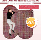 KingCamp Sleeping Bag for Adults, Cold Weather & Warm Extra Wide Big & Tall XL - Image 2