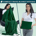 PAVILIA Travel Blanket Pillow, Soft Airplane Blanket 2-in-1 Combo Set, Plane - Image 2