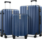 Hanke Luggage Sets 3 piece Carry On Luggage by Hanke