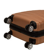 Melbourne Hardside Expandable Spinner Wheel Luggage (Brown / Carry-On 20")