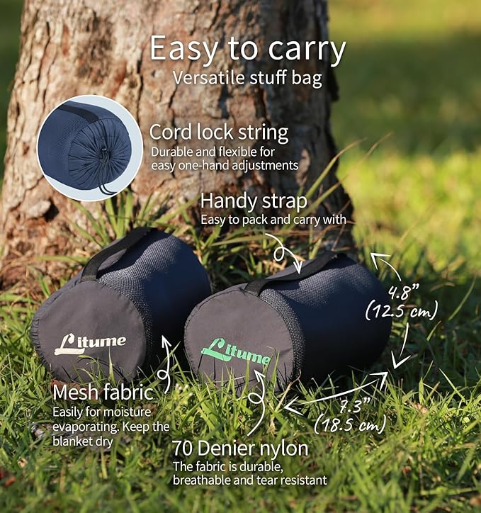 Travel Camping Blanket Lightweight and Breathable, 67 x 48 in Soft Airplane - Image 6
