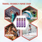Flower Paper Soap Sheets 4 Pack - Image 4