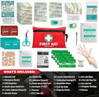 General Medi Mini First Aid Kit, 110 Piece Small First Aid Kit - Image 2