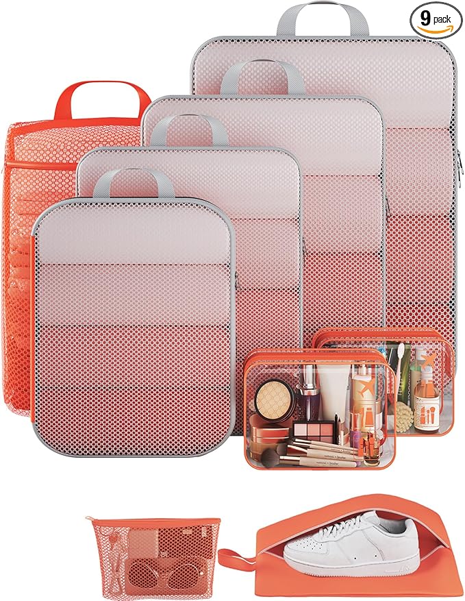 Veken 9/11 Set Compression Packing Cubes by Veken