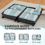 10 Set Compression Packing Cubes - Image 7