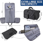 Convertible Duffle Bags for Travel Carry On Suit Duffle Bags - Image 6