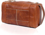 VC VINTAGE COUTURE Leather Toiletry Bag - Image 6