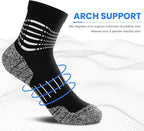 IRAMY Ankle Compression Socks for Men Athletic Running Socks - Image 3
