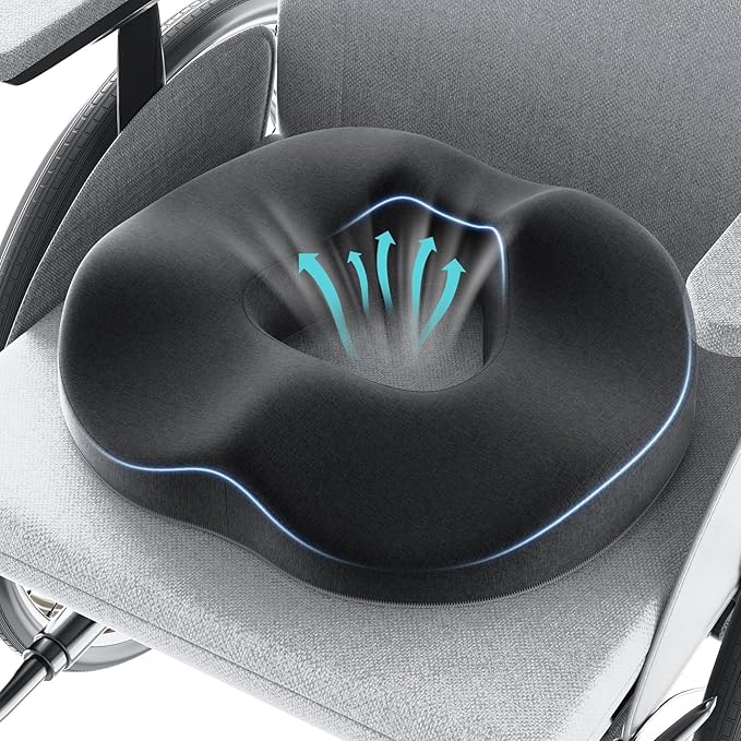 Benazcap Donut Pillow Seat Cushion Hemorrhoid Pillow by Benazcap