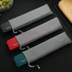 DEVICO Travel Utensils With Case, 18/8 Stainless Steel Camping Utensils - Image 8