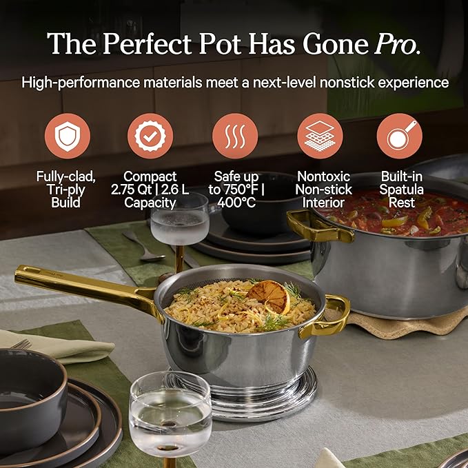 Our Place Titanium Pro Mini Cookware Duo – Always Pan & Perfect Pot - Image 3
