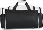 DALIX 21" Sports Duffle Bag Gym Travel Pack in White - Image 6