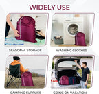 Laundry Bag with Locking Closure Drawstring – Extra Large Heavy Duty 100% Nylon - Image 4
