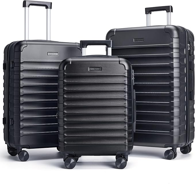 LIGHT FLIGHT Luggage Sets, 3 Piece Durable Suitcase Set by LIGHTFLIGHT