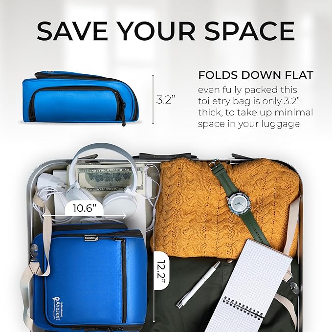 Large Hanging Toiletry Organizer - Image 6