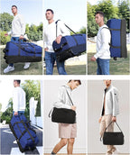 CONTAIL 32”110L Expandable 140L Rolling Duffle Bag - Image 9