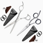 Fagaci Professional Hair Cutting Scissors 6” Japanese Steel for Ultra-Precise Cuts, Razor Sharp Blades Hair Scissors for Women & Men, Extreme Durability Hair Shears, Hair Cutting Barber Scissors