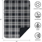 Outdoor Waterproof Blanket, Foldable Fleece Stadium Blanket - Image 3
