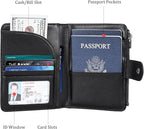 Polare Napa Leather Travel Passport Holder - Image 4