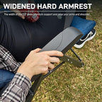 EVER ADVANCED Folding Padded Camping Chair 4 Positon Adjustable Recliner - Image 7