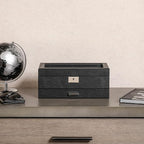 ROTHWELL 10-Slot Watch Box in Leather - Image 8