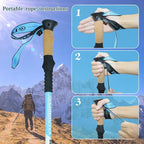 Trekking Poles - Lightweight, Collapsible, Adjustable Hiking Poles - Image 6