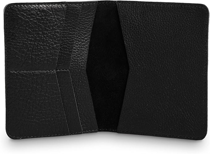 PEGAI Standard Full Grain Crazy Horse Leather Passport Holder | Custom Travel - Image 6