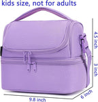 FlowFly Double Decker Cooler Insulated Lunch Bag Large Tote - Image 3