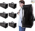 Heavy Duty Moving Bags with Backpack Straps and Strong Handles, Alternative to by NATURELUX
