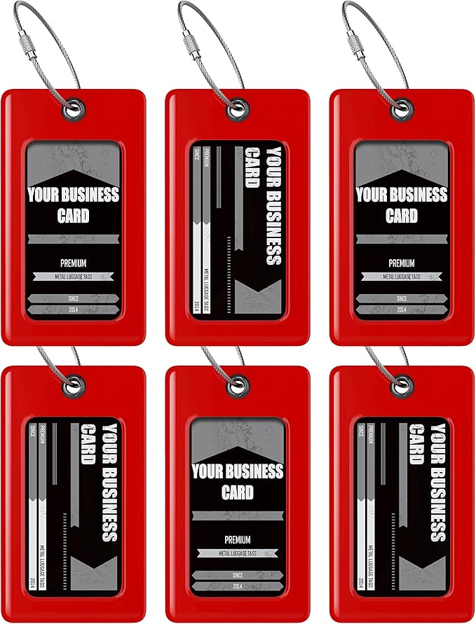 Luggage Tags Business Card Holder by TUFFTAAG by ProudGuy