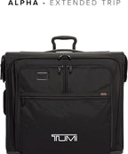 TUMI - Alpha Extended Trip 4 Wheeled Garment Bag - 4-Wheeled Clothing Bag - Image 6