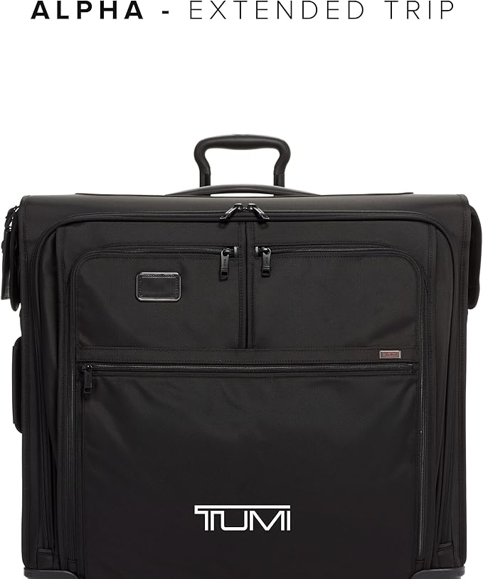 TUMI - Alpha Extended Trip 4 Wheeled Garment Bag - 4-Wheeled Clothing Bag - Image 6