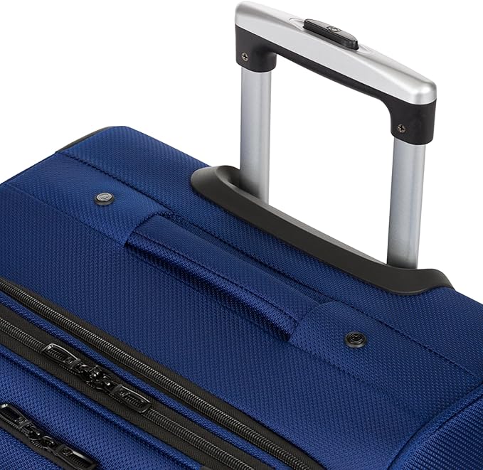 SwissGear Sion Softside Expandable Luggage, Checked-Medium 25-Inch - Image 8