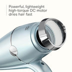 INFINITI PRO CONAIR SmoothWrap Hair Dryer, Blow Dryer with Diffuser and Concentrator Attachments, Advanced Plasma and Ceramic Technology for Less Frizz, More Volume and Body, Mint