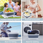 2.4 Gal Collapsible Dish Basin - Image 7