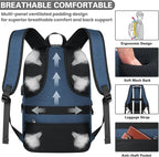 AMBOR 15.6-17.3 Inch Laptop Backpack, Anti Theft Business Travel Backpack - Image 5
