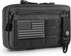 Tactical Molle Admin Pouch Utility Laser Cut EDC Tool Pouch Bag Horizontal by FRTKK