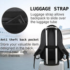 Laptop Backpack, Business Travel Anti Theft Slim Durable Laptops Backpack - Image 6