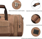 Litvyak Duffle Bag for Travel, 50L Canvas Travel Duffel Bags Overnight Weekend - Image 5