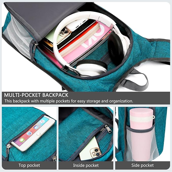 Esup 15L Lightweight Foldable Hiking Backpack - Image 3