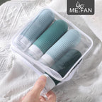 ME.FAN Travel Bottles for Toiletries, TSA Approved 3oz Silicone Journey Size - Image 2