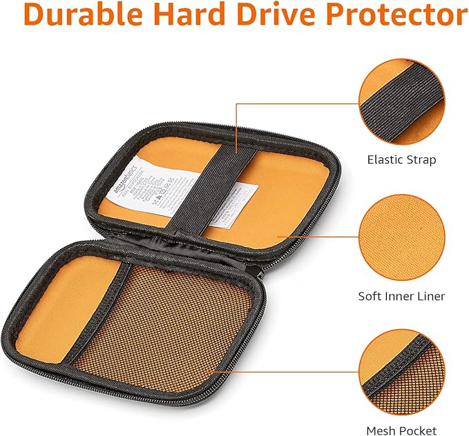 Amazon Basics Small Hard Shell Carrying Case - Image 6
