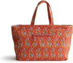 Premium Cotton Knollton Travel Tote Bag by VeraBradley