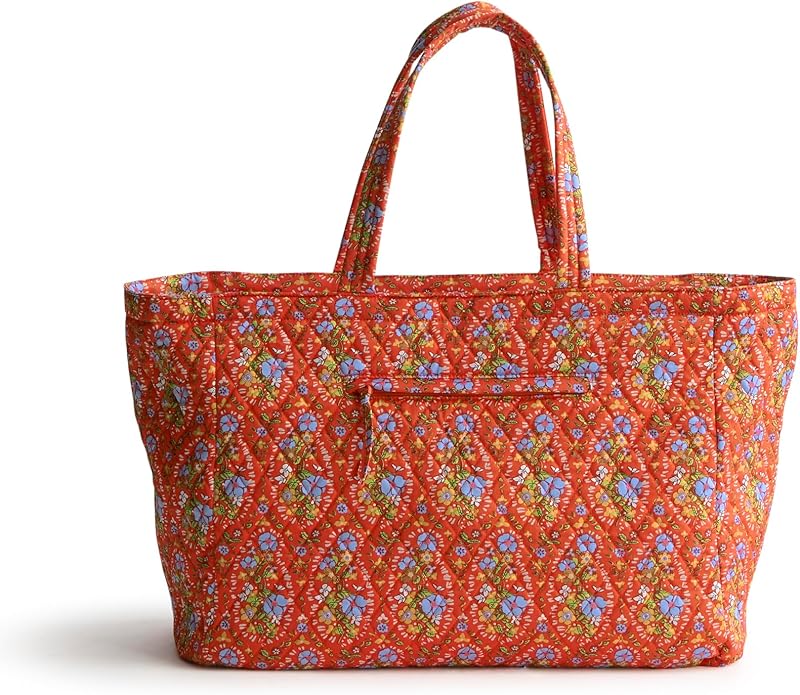 Premium Cotton Knollton Travel Tote Bag by VeraBradley