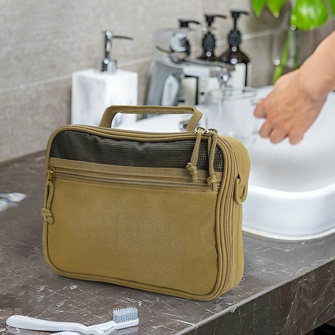 Toiletry Bag for Men Travel, Men's Hanging Toiletry Bag, Portable Dopp Kit - Image 6