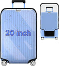 Luggage cCover Protector Clear PVC Suitcase Covers by JeeVoya