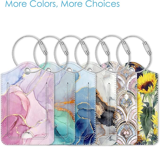 Fintie Luggage Tags, Privacy Cover ID Label - Image 6