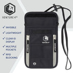 VENTURE 4TH Passport Holder Neck Wallet - Image 8
