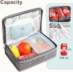 FlowFly Small Insulated Lunch box Portable Soft Bag Mini Cooler Thermal Meal - Image 5